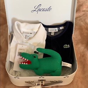 Lacoste 12 month 3 piece gift set